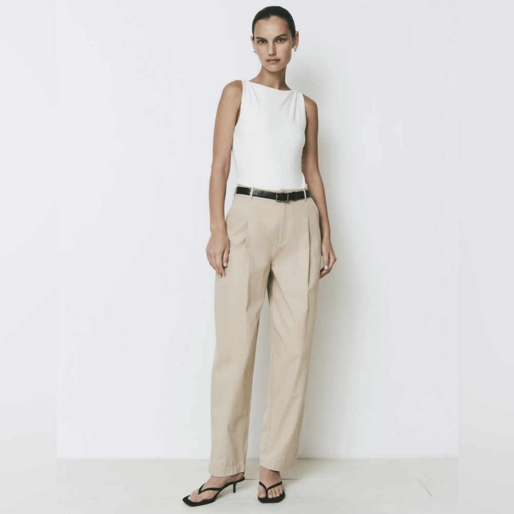 NWT $158 Rue Sophie maison pant in khaki - Size M